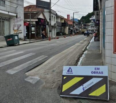 Reforço no abastecimento de água em Santo Amaro da Imperatriz