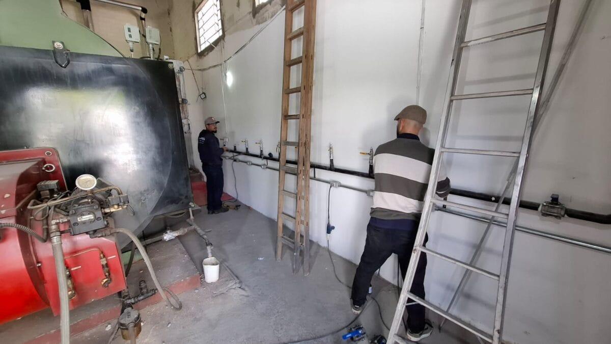 Sistema modernizado de aquecimento de água no Hospital Tereza Ramos em Lages
