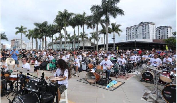 Palhoça Drum Fest - Celebração musical ao ar livre