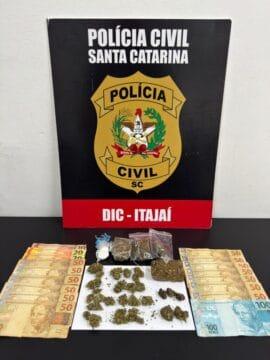 Suspeito preso em operação policial