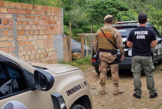 Prisão de suspeito de tráfico de armas e drogas em Timbé do Sul