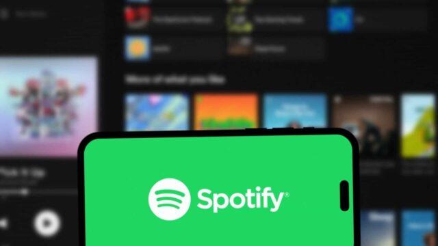 Gráfico representando os resultados financeiros do Spotify
