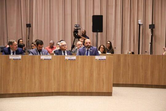 Secretário Diogo Demarchi representando Santa Catarina na reunião do Conass