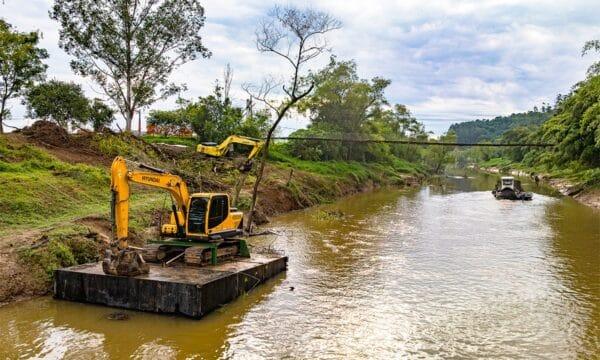 Revitalização do Rio Itajaí do Oeste em Santa Catarina