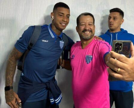 Imagem dos sócios sorteados para o Ressacada Experience no jogo Avaí x América Saf-MG