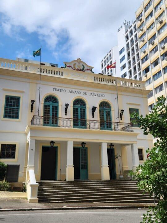 Teatro Álvaro de Carvalho em Florianópolis