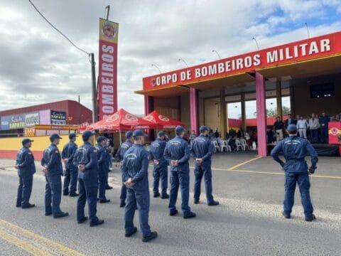 Viatura e equipamentos de segurança entregues ao CBMSC em Araranguá