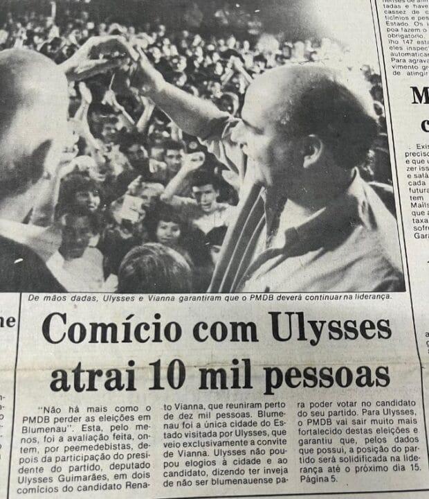 Vilson Kleinubing Campanha Eleitoral