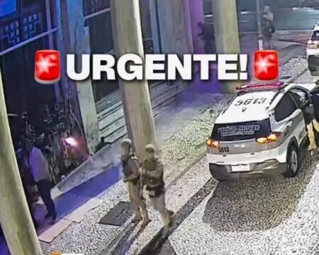 Ações da Polícia Militar em Florianópolis