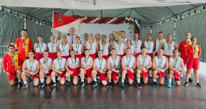 Alunos Soldados e Cadetes do CBMSC na competição em homenagem aos 190 anos da PMSC