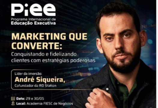 André Siqueira conduz imersão em marketing em Florianópolis