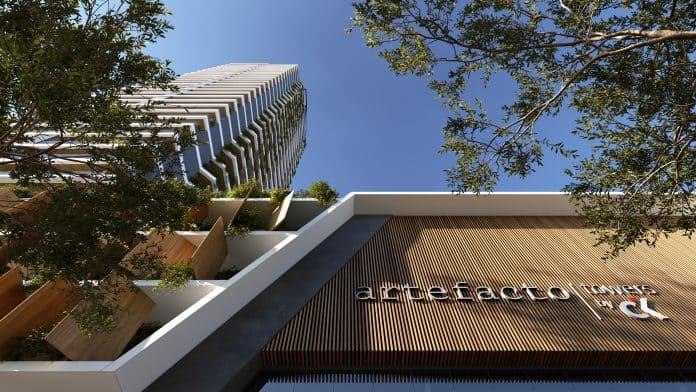 Fachada do Artefacto Towers by CK