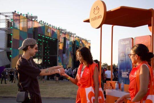 Ativações da Natura no ARVO Festival