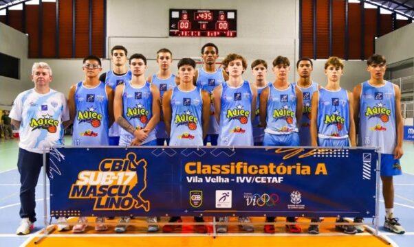 Equipe de basquete do Avaí Adiee FME Florianópolis classificada para as quartas de final