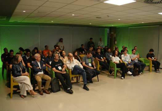 Logomarca do BRDE Labs SC Venture com empresas finalistas