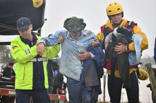 Corpo de Bombeiros Militar de SC atuando no Rio Grande do Sul
