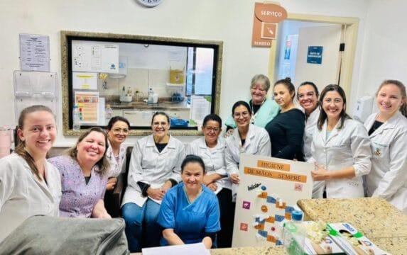 Higiene das mãos para prevenção de infecções