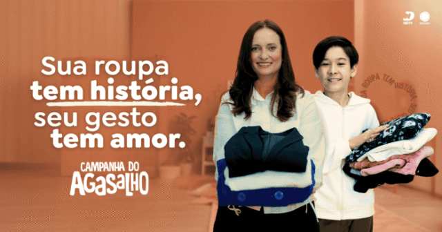 Doação de roupas em Santa Catarina