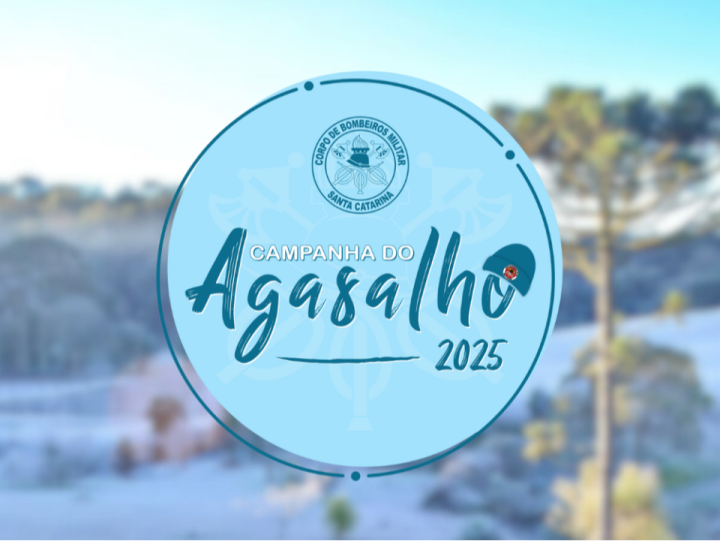 Doação de agasalhos para Campanha do Agasalho 2025 do CBMSC