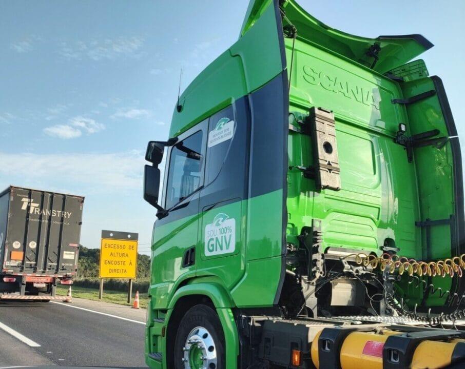 Posto de abastecimento de GNV em SC