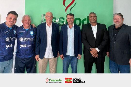Evento de discussão sobre handebol em Santa Catarina
