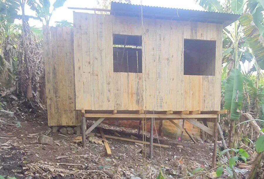 Demolição de duas construções irregulares