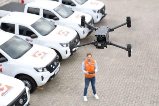 Drones utilizados para identificar tornados em SC