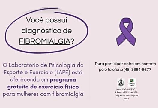 Mulher praticando exercício físico para fibromialgia em Florianópolis
