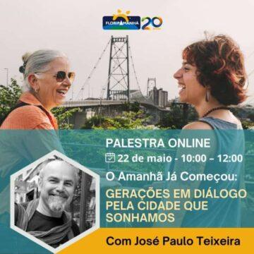 Imagem ilustrativa do diálogo entre gerações promovido pela FloripAmanhã em Florianópolis