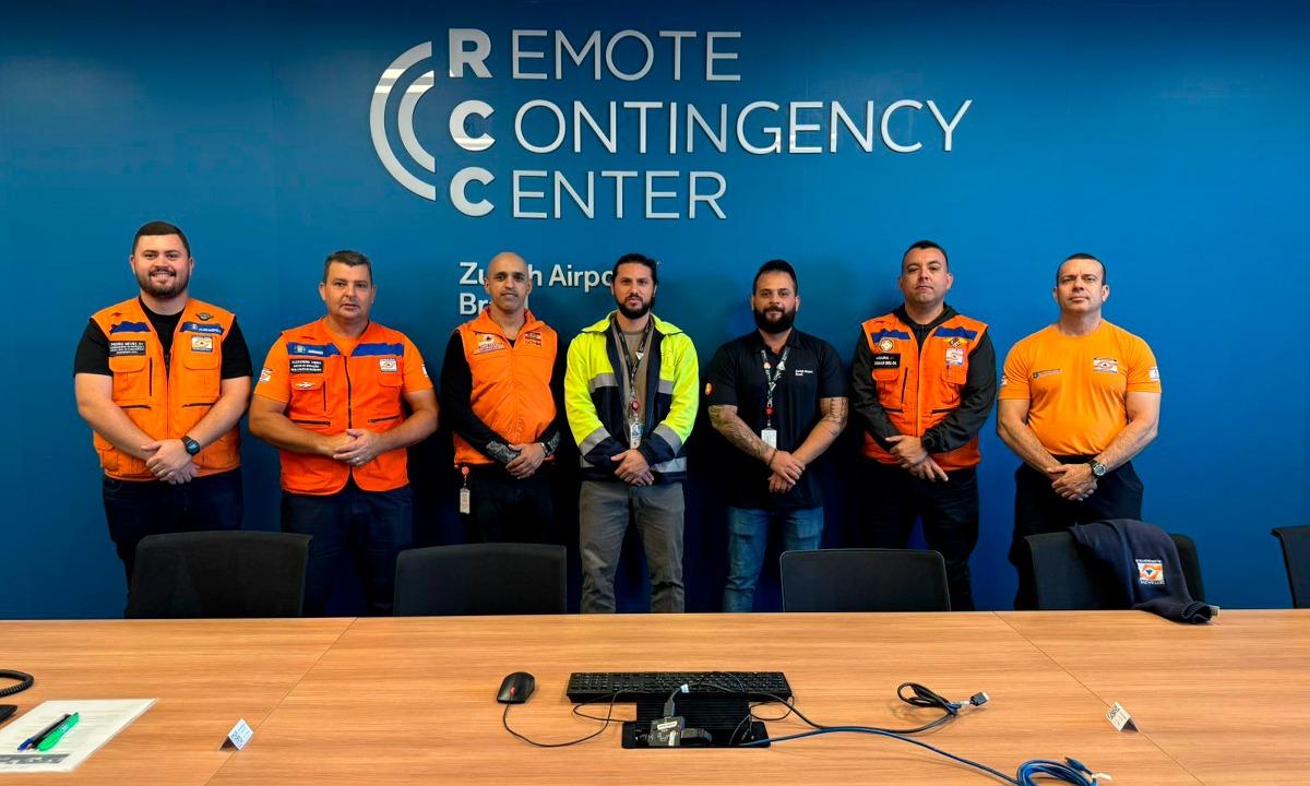 Floripa Airport em Simulado de Desastres