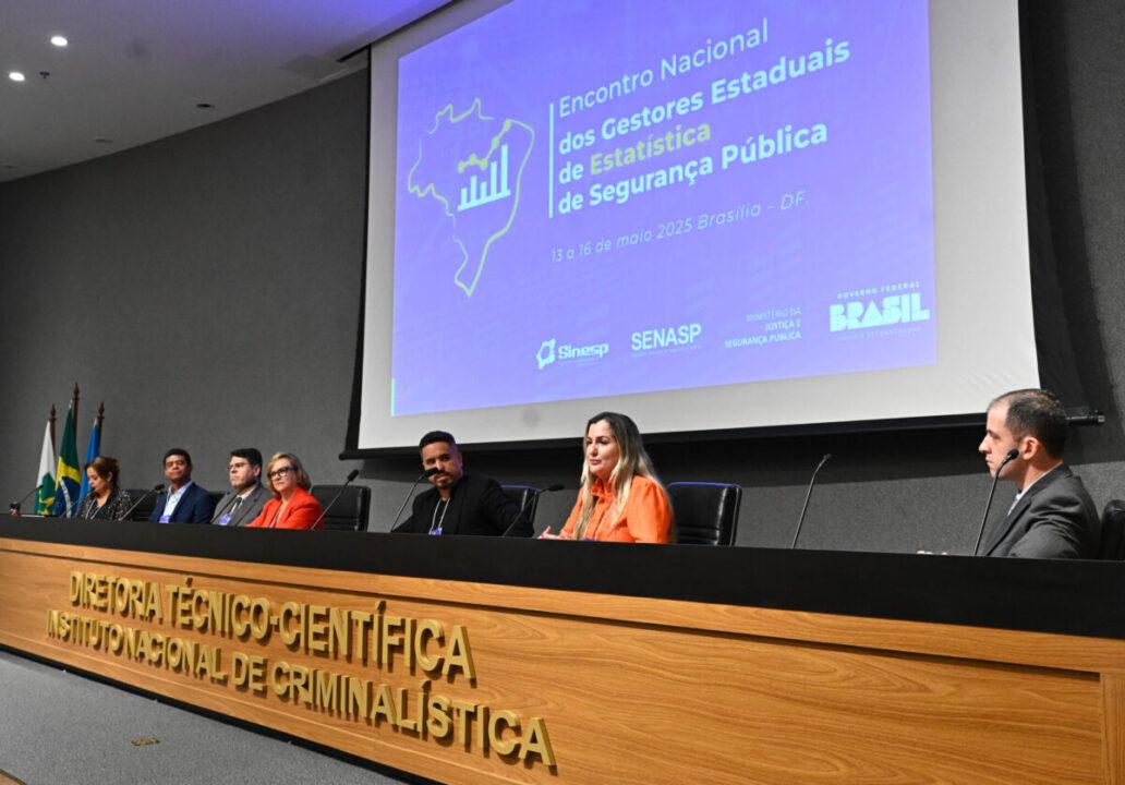 Gestores no Encontro Nacional de Estatísticas