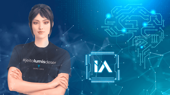 Imagem ilustrativa da LIA 2.0 - Inteligência Artificial do Grupo Lumis