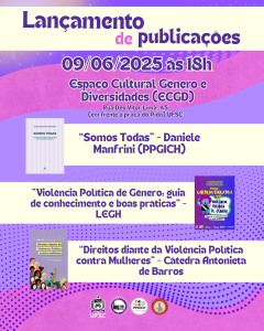 Capa do Guia da UFSC sobre violência política de gênero