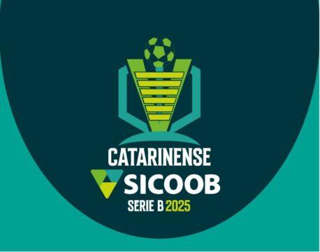 Imagem da homologação do regulamento específico do Catarinense Sicoob Série B 2025 pela FCF