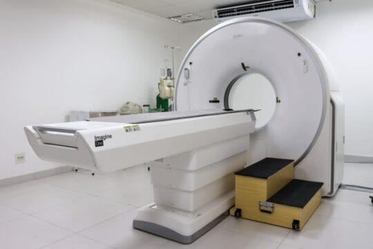 Novo tomógrafo Hospital Florianópolis