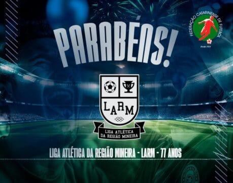 Liga Atlética da Região Mineira - 77 anos