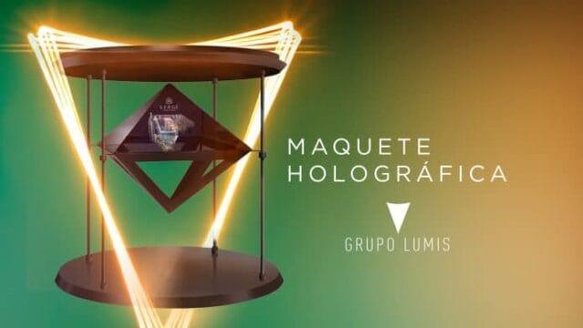Maquete Holográfica Grupo Lumis - Visualização 3D