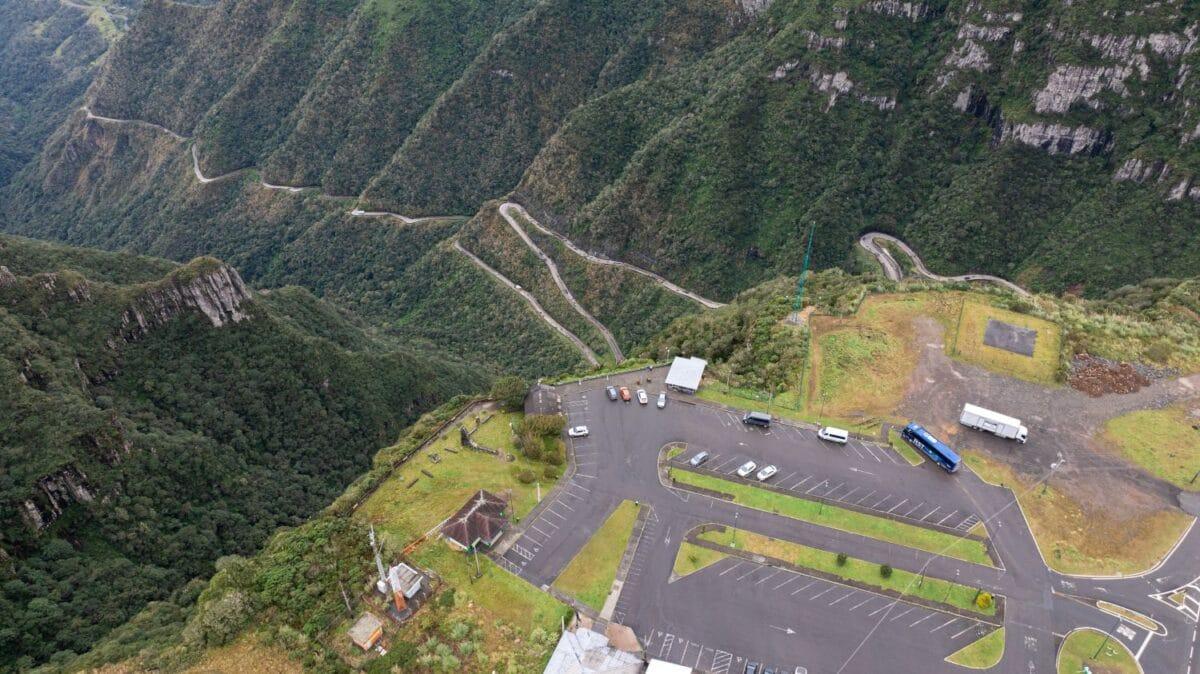 Vista panorâmica da Serra do Rio do Rastro