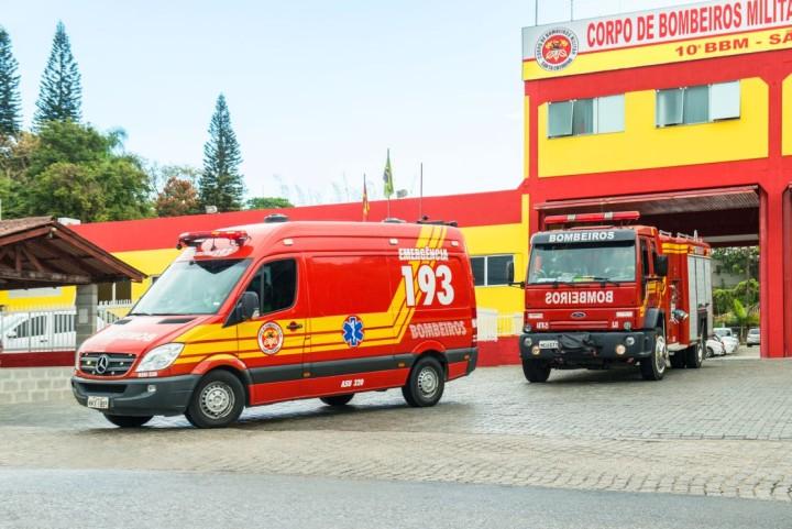 Nova viatura do Corpo de Bombeiros Militar de Santa Catarina