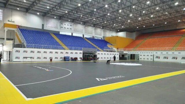 Partida de Futsal entre ApaFF/Floripa e Minas Clube