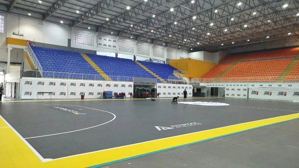 Partida de Futsal entre ApaFF/Floripa e Minas Clube