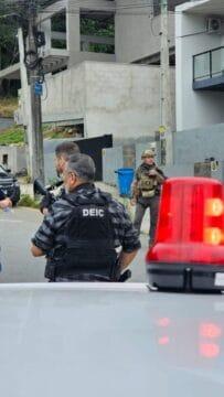 Polícia Civil Santa Catarina - Operação no Morro do Horácio
