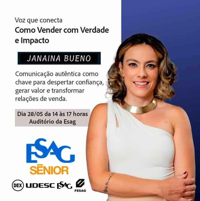 Imagem representativa da palestra sobre comunicação em vendas na Udesc