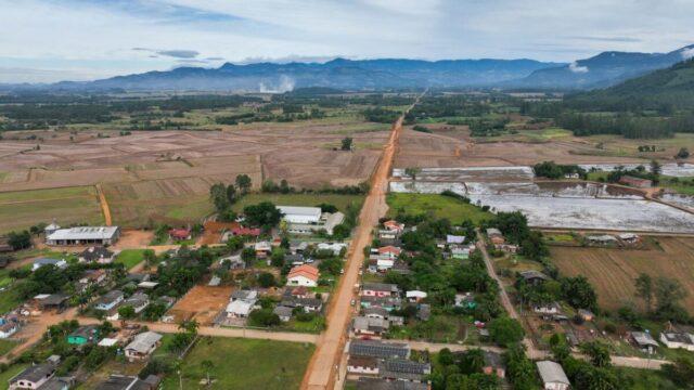 Pavimentação de qualidade na SC-108 entre Praia Grande e Jacinto Machado
