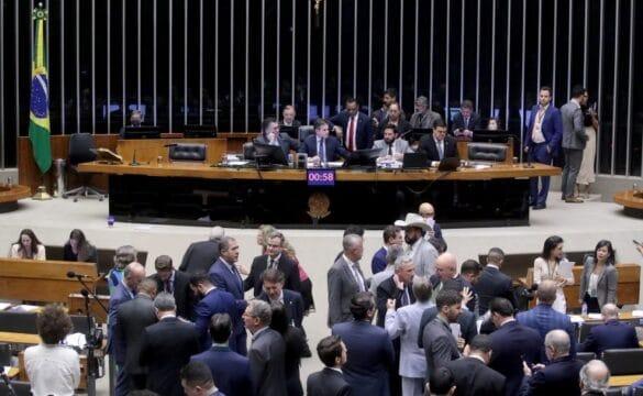 Plenário da Câmara dos Deputados em sessão