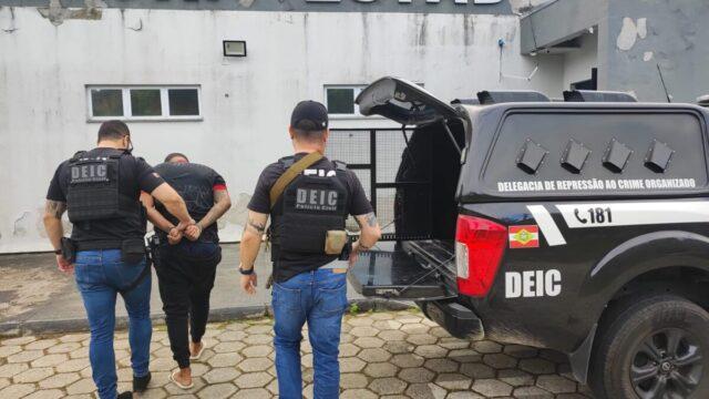 Polícia Civil de SC - Operação contra vandalismo na Grande Florianópolis
