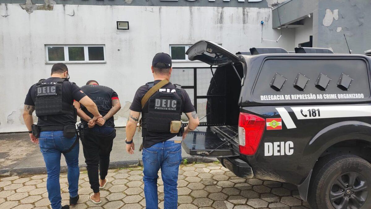 Polícia Civil de SC - Operação contra vandalismo na Grande Florianópolis