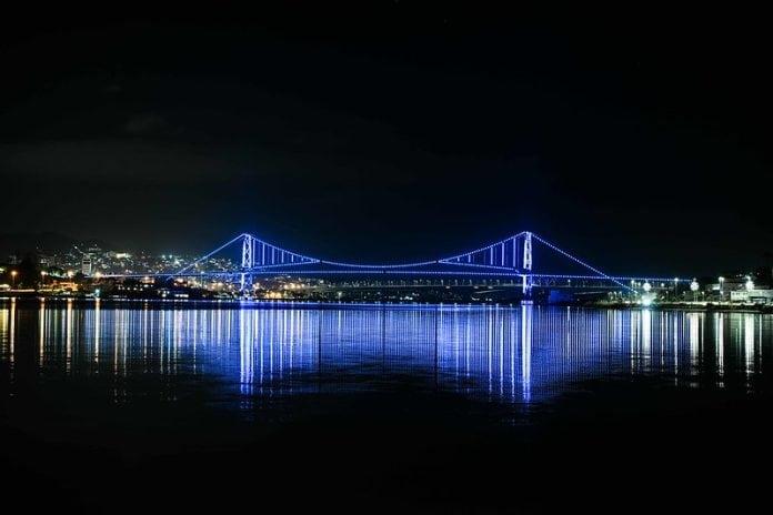 Ponte Hercílio Luz em Florianópolis