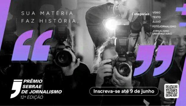 Inscrição no Prêmio Sebrae de Jornalismo 2025