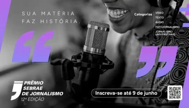 Imagem representativa do Prêmio Sebrae de Jornalismo